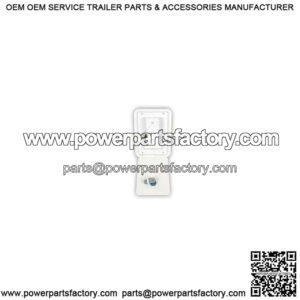 Gravity Water Hatch with Lock (White)