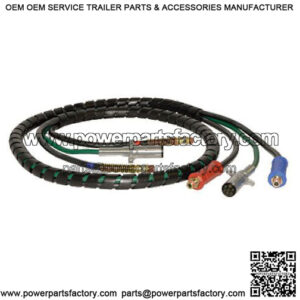 15' 3-in-1 Electrical & Air Assembly w/ Zinc Die Cast Plugs