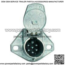 Zinc Die-Cast Wire Insertion Socket, 7-Way