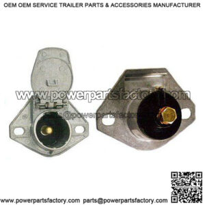 Zinc Die-Cast Single Pole Socket