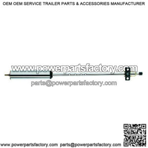 24" Chrome Pogo Stick w/3-Hose Holder