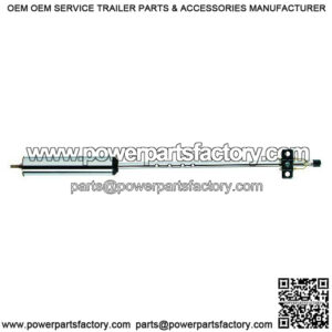 40" Chrome Pogo Stick w/3-Hose Holder