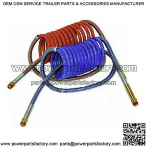 15' Coiled Air Assembly w/40" lead, 1-Pair