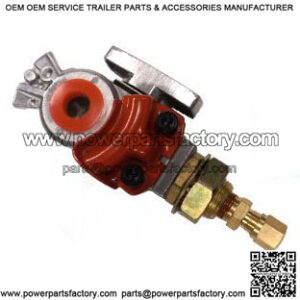 Straight Emergency Gladhand with Shut-off