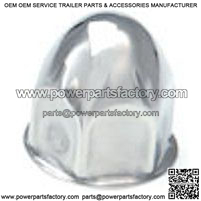 Chrome Plated ABS Lugnut Cover, 1.500" Tall