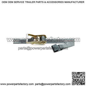 Ratchet Strap, 27' x 2" Web w/Flat Hooks