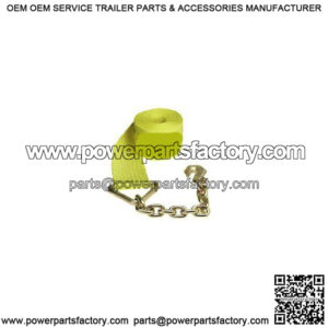 H.D. Winch Strap, 30' x 4" w/Chain Anchor