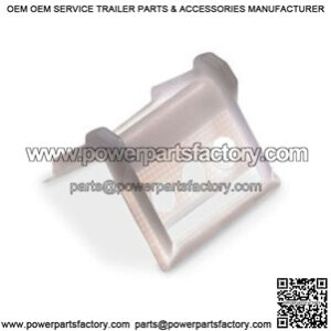 White Plastic Corner Protector for 2" 3" & 4" Straps