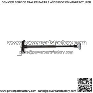 Double Hook Roll Cart Lock, Full Head