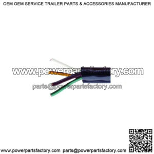 100' Black Duraflex 4 Conductor .440" O.D. Wire Spool