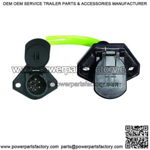 Straight QCS2 48" Blunt-Cut Cable w/Socket