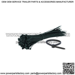 Black Nylon Cable Ties, 11"