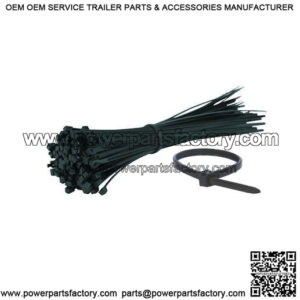 Black Nylon Cable Ties, 15" Heavy-Duty