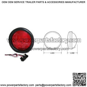 Economy 40 Red Stop/Turn/Tail Light Kit