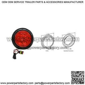 Super 44 Red LED Stop/Turn/Tail Light Kit