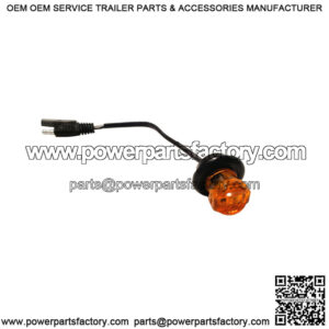 3/4" Amber LED Marker/Clearance Light, 6"