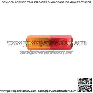 LED Thin Line Dual Red/Amber Fender Light