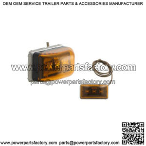 Amber LED Stud Mount Marker/Clearance Light