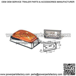 Model 15 Marker Light w/Chrome Mount