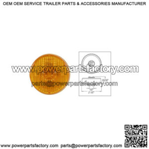 2-1/2" Amber LED Marker/Clearance Light