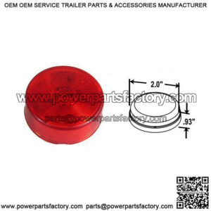 2" Round LED Marker Light