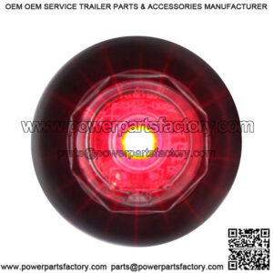 3/4" Smoked Red LED Marker/Clearance Light