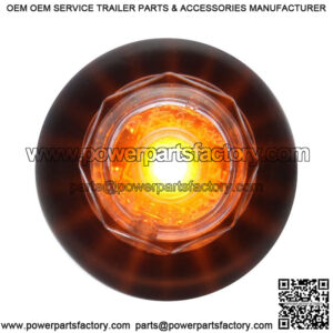 3/4" Smoked Amber LED Marker/Clearance Light
