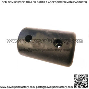 Ramp Door Rubber Bumper, 4" x 2.5" x 1.25"