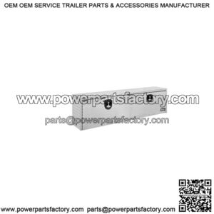 Aluminum Underbody Toolbox, 18" x 18" x 60"