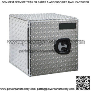 Aluminum Underbody Toolbox with Single Door, 18" x 18" x 18"