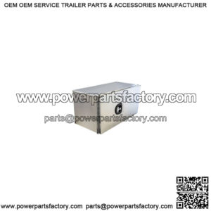 Aluminum Barn Door Underbody Toolbox, 18" x 18" x 36"