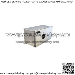 Aluminum Barn Door Underbody Toolbox, 18" x 18" x 60"