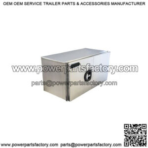 Aluminum Barn Door Underbody Toolbox, 18" x 24" x 48"