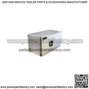 Aluminum Barn Door Underbody Toolbox, 24" x 24" x 72"