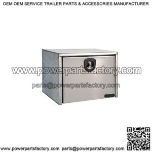 Stainless Steel Underbody Toolbox, 18" x 18" x 36"