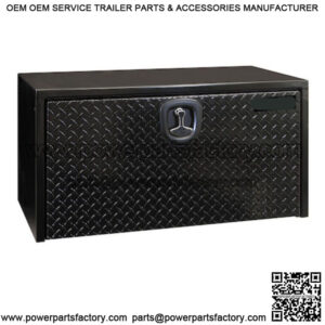 Aluminum Door Underbody Toolbox, 18" x 18" x 24"