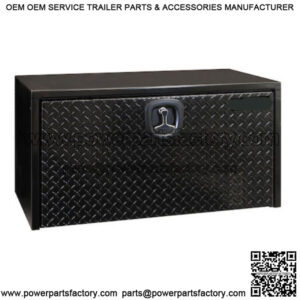 Aluminum Door Underbody Toolbox, 18" x 18" x 30"