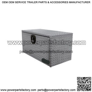 Aluminum 3-Point Latch Underbody Toolbox, 18" x 18" x 24"