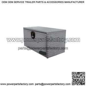 Aluminum 3-Point Latch Underbody Toolbox, 24" x 24" x 30"