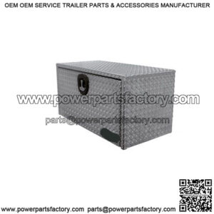 Aluminum 3-Point Latch Underbody Toolbox, 24" x 24" x 36"