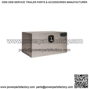 Aluminum Smooth Underbody Toolbox, 18" x 18" x 60"