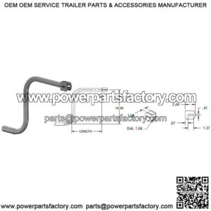 Universal Landing Gear Crank Handle 18.38"