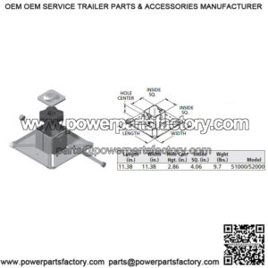 Removeable Landing Gear Cushion Foot
