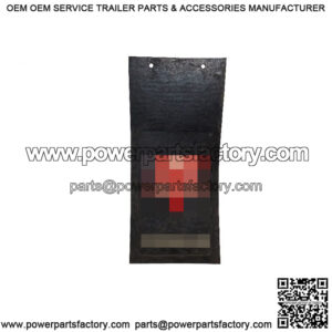 Heavy Duty Rubber Mudflaps, 12-1/4" x 27"