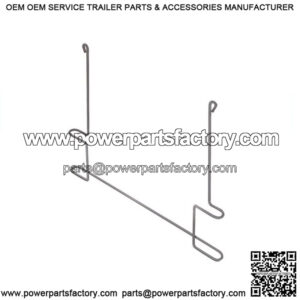 Galvanized Anti-Sail Mudflap Bracket, 21-1/8" x 26-3/8"