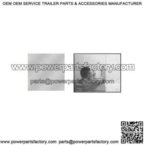 Aluminum Trailer Body Patch Panel, 12" x 24"