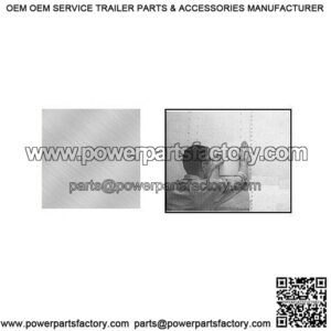 Aluminum Trailer Body Patch Panel, 12" x 48"