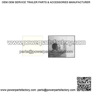 White Poly Trailer Body Patch Panel, 12" x 24"