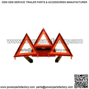 Emergency & Warning Reflective Triangle, 3-Pack