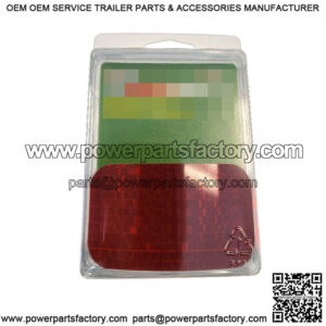 Red Stick On Reflector, 2 Pack RE7071